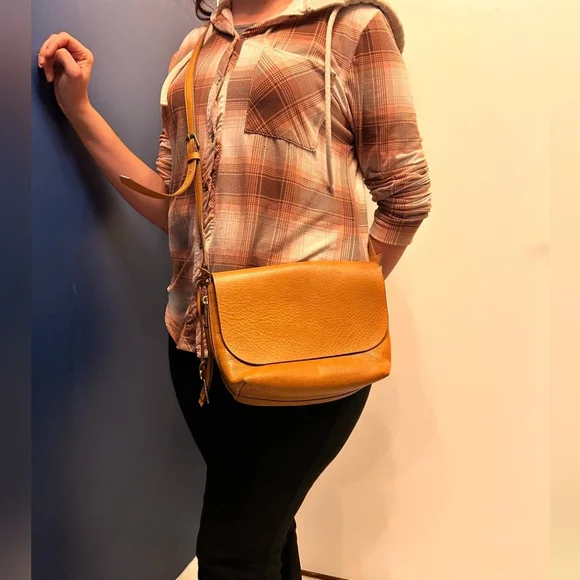 FOSSIL MAYA LEATHER CROSSBODY BAG - Picture 15 of 15